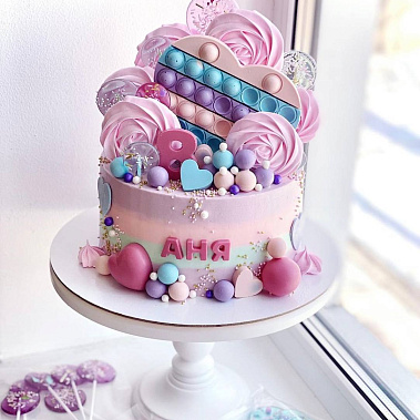 Торт "Сладкий поп-ит" купить - шахты.сладкоежкин.рф