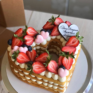 Торт «Сердце» купить - шахты.сладкоежкин.рф