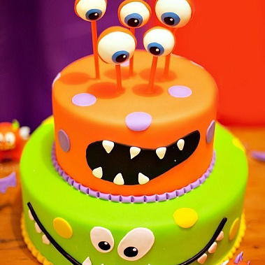 Торт "Монстры" купить - шахты.сладкоежкин.рф