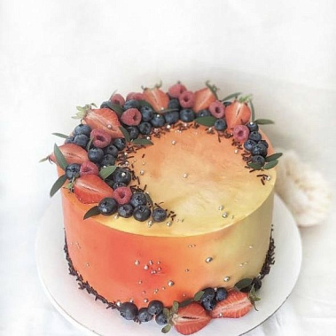 Торт «Закат» купить - шахты.сладкоежкин.рф