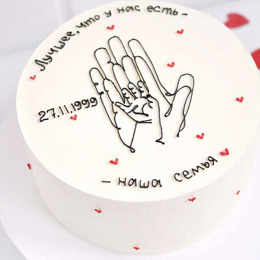 Торт "Семья" купить - шахты.сладкоежкин.рф