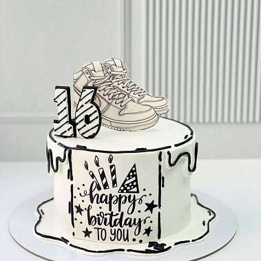 Торт "Кроссовки" купить - шахты.сладкоежкин.рф