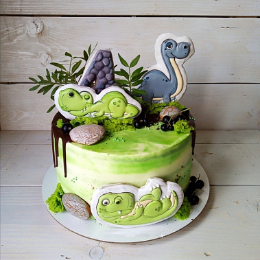 Торт "Динозавры" купить - шахты.сладкоежкин.рф